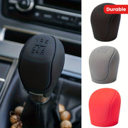 Universal Anti-Slip Silicone Gear Shift Cover for Manual 6-Speed Cars