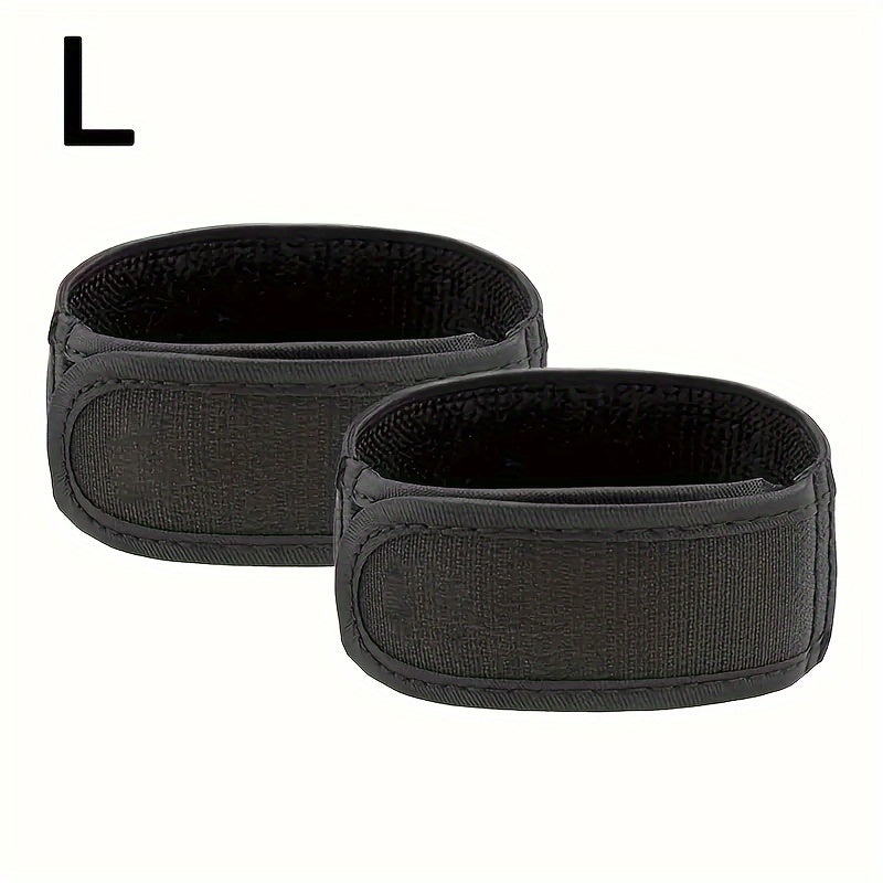 Set of 2 Unisex Elastic Waistbands No-Buckle Stretch Adjustable Nylon Straps