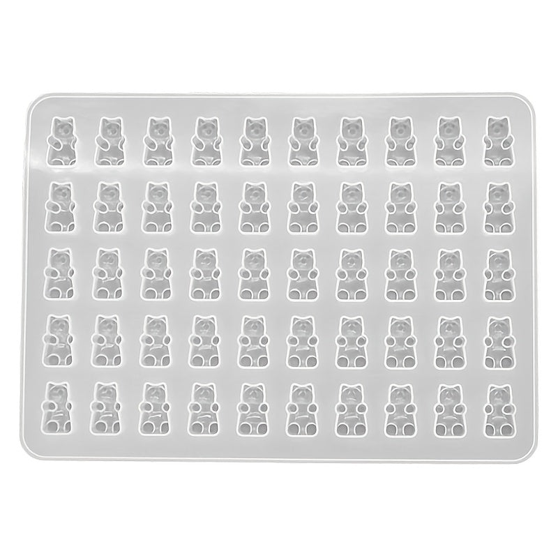 Silicone Gummy Bear Mold for Homemade Candy and Chocolate