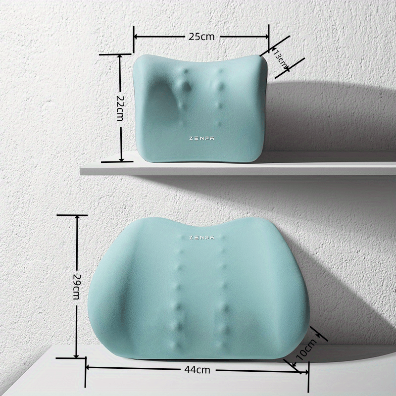 4 dona Avtomobil boshqosh va belni qo'llab-quvvatlovchi yostiqchalari, xotira ko'ftasi, universal o'rindiq yostiqlari