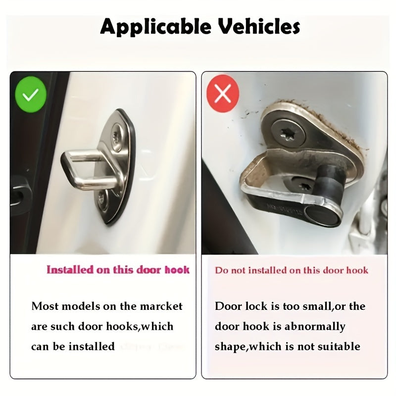 Universal Foldable Car Door Step with Safety Hammer for SUVs Trucks