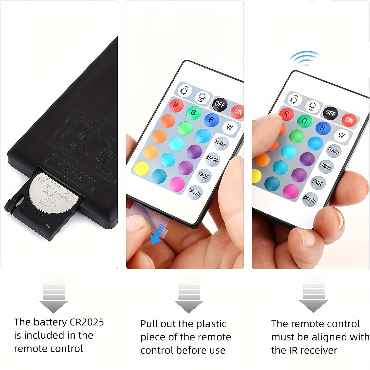 RGB LED Light Bar with Remote Control USB Powered for Ambient Lighting in Gaming TV Bedroom and Desktop