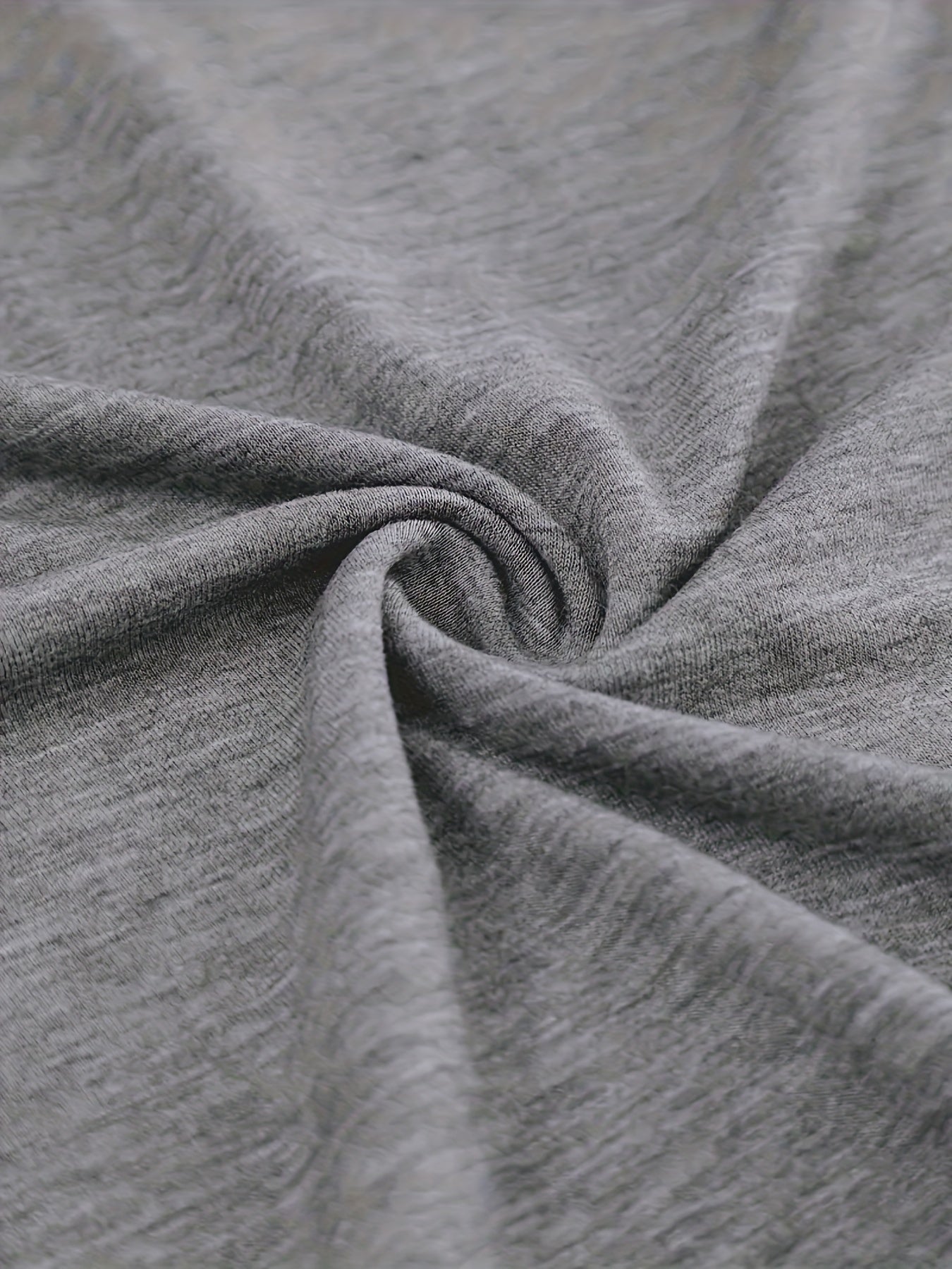 Women's Heather Gray V-Neck Short Sleeve T-Shirt with Graphic Print