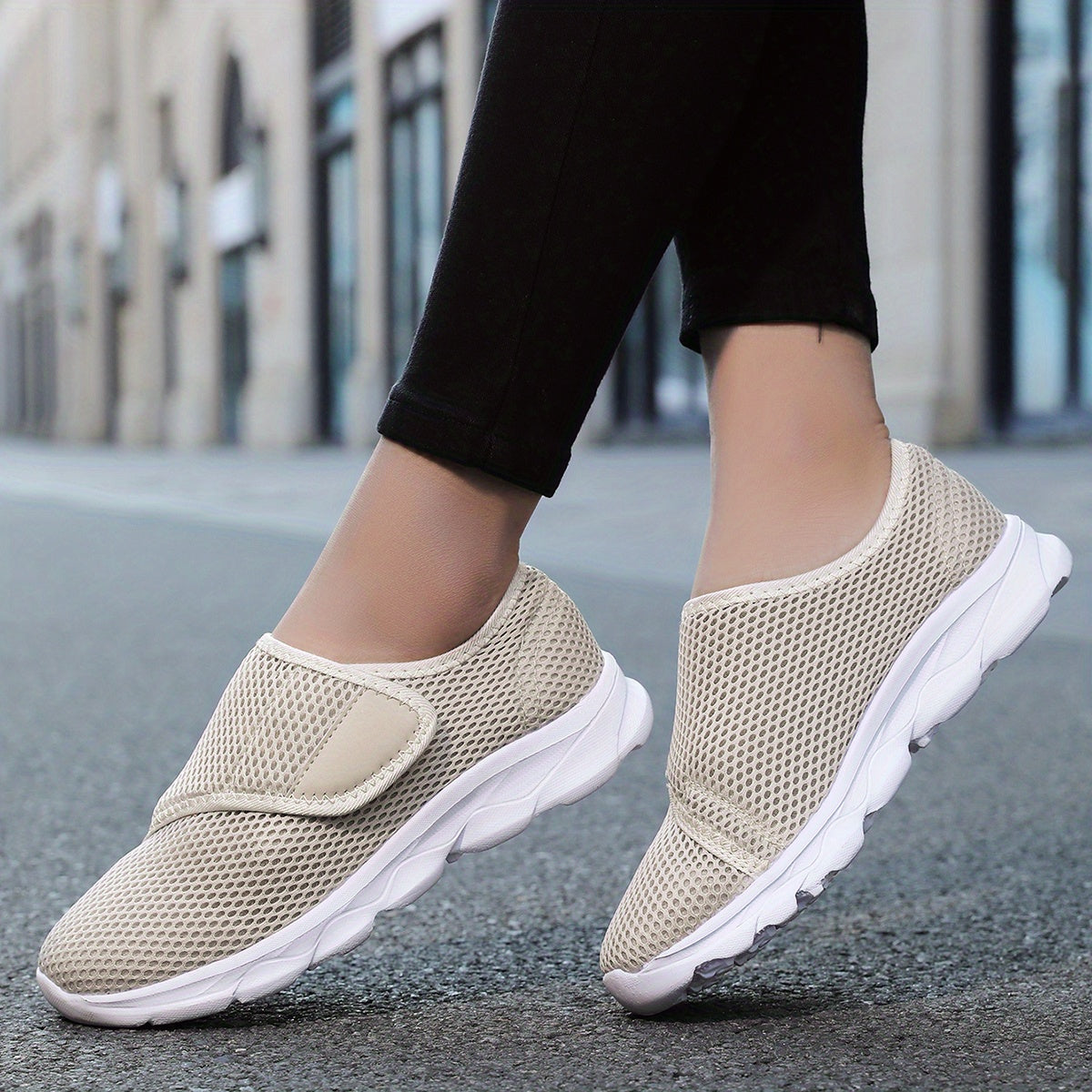 Men and Women Casual Sneakers Wide Feet Breathable Loafers Plus Size