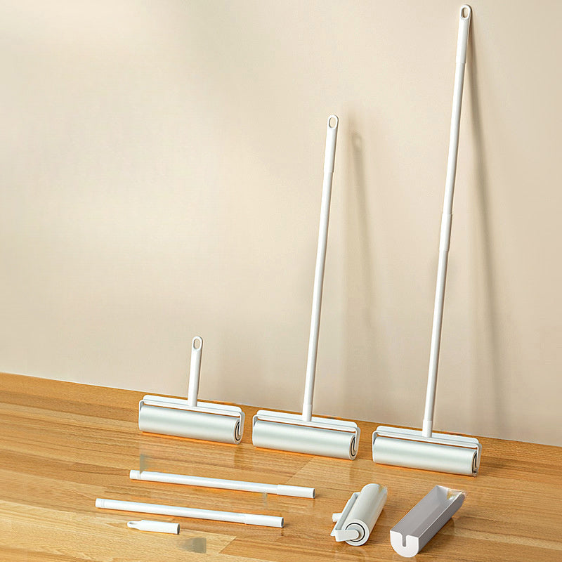 EasyClean Lint Roller Long Handle Battery-Free Dust Remover for Floors Clothes