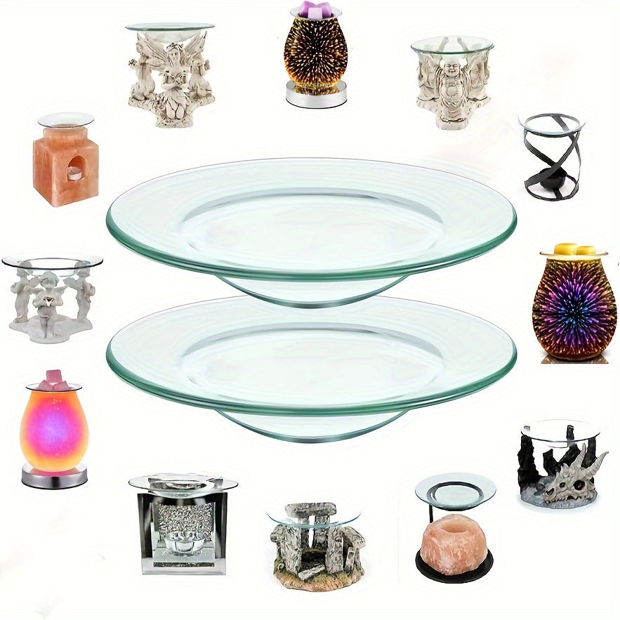 Replacement Glass Plate for Wax Melting Heater and Aromatherapy Lamps