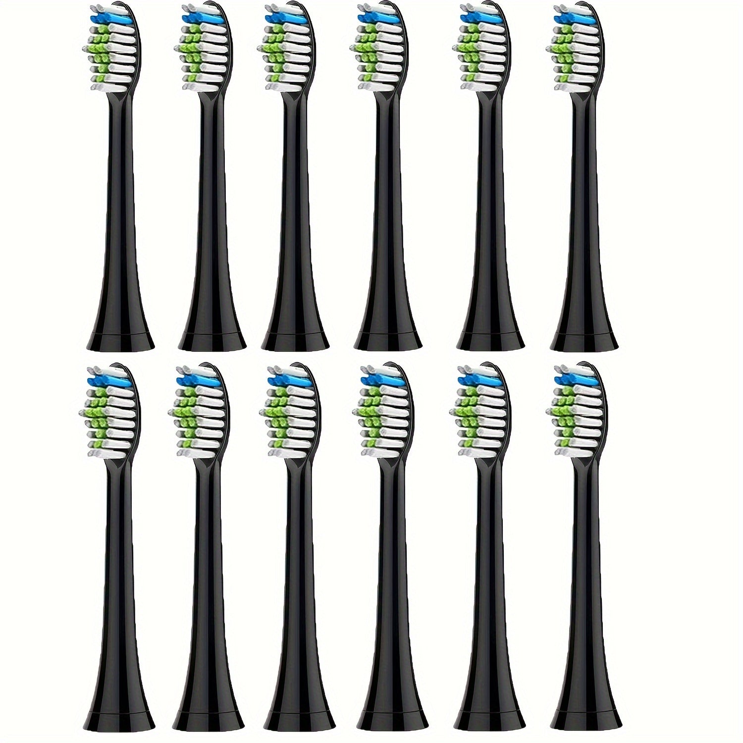 8 шт. сменных насадок для электрической зубной щетки с мягкой щетиной Dupont и крышками