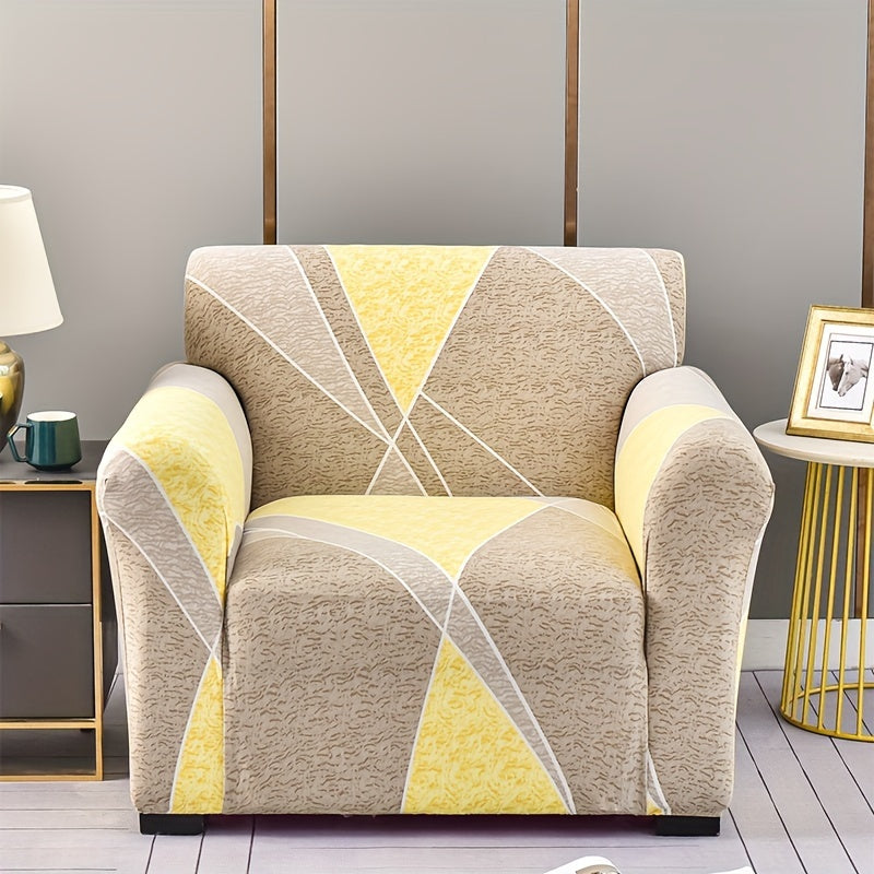 Высокая эластичная чехол для дивана с противоскользящей пенопластовой полосой, пылезащитный и подходящий для всех сезонов. Включает 1 наволочку без наполнителя. Размеры 40,89 см * 40,89 см. Идеально подходит для защиты мебели и улучшения домашнего декора.