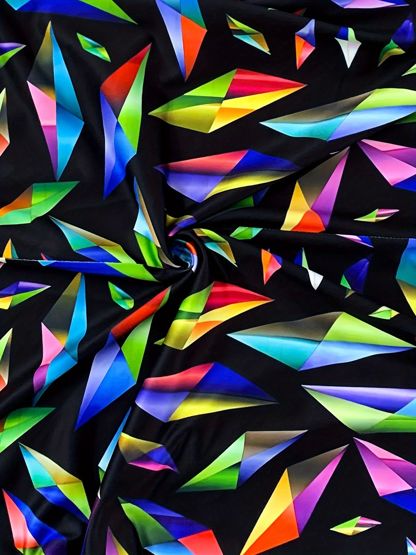 Women's Casual Printed Pleated Sleeveless Tights with Pockets