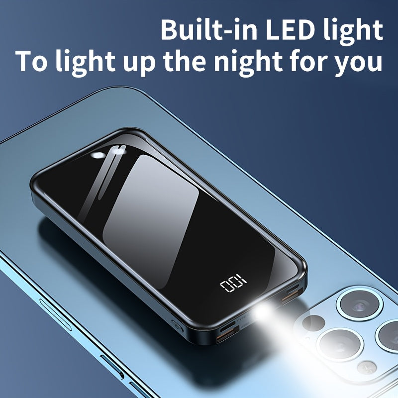 20000mAh Power Bank with 22.5W Fast Charging LED Display Dual Input Portable