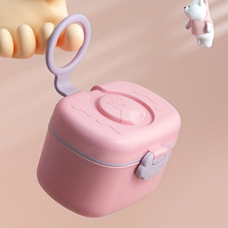 Baby Formula Dispenser with Scoop and Leveller, Non-Spill, 18.6oz Storage, Travel Organizer