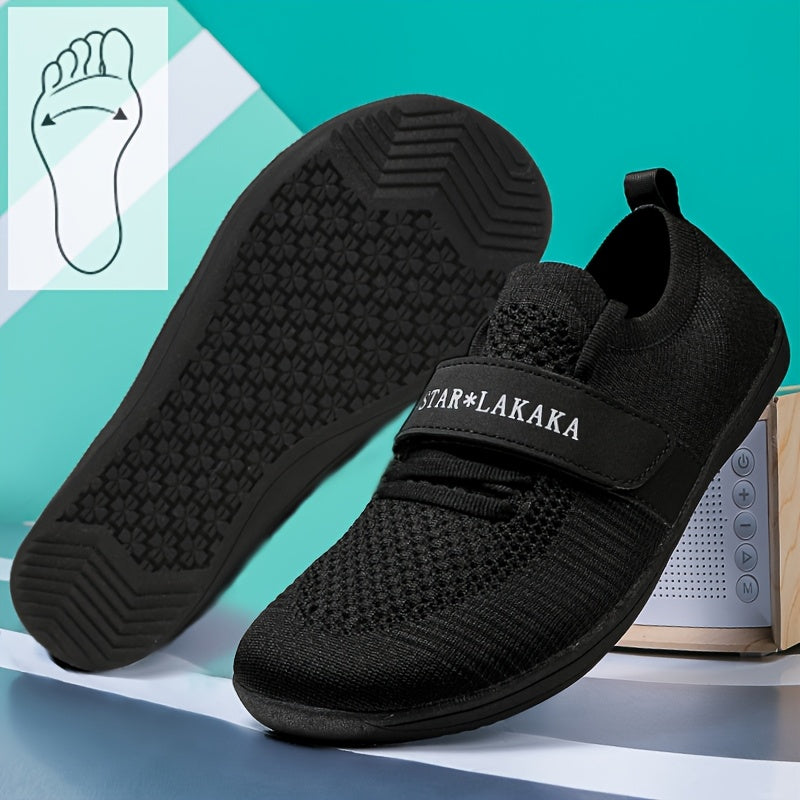 Unisex Barefoot Shoes Leather Minimalist Casual Walking Running Sneakers