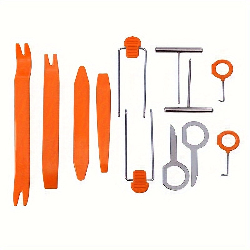 12-Piece Auto Dismantle Tool Kit Car Radio Door Panel Trim Pry Set