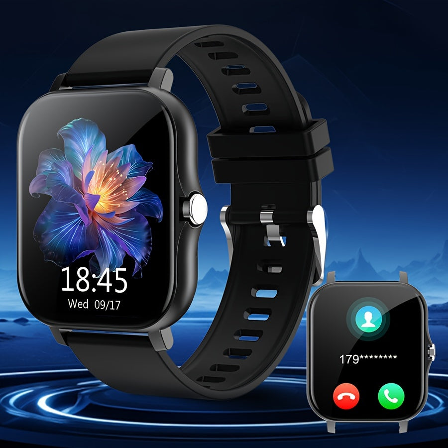 Reloj inteligente con pantalla táctil HD de 4.65cm para hombres y mujeres con llamadas inalámbricas, modos deportivos, contador de pasos y control de música