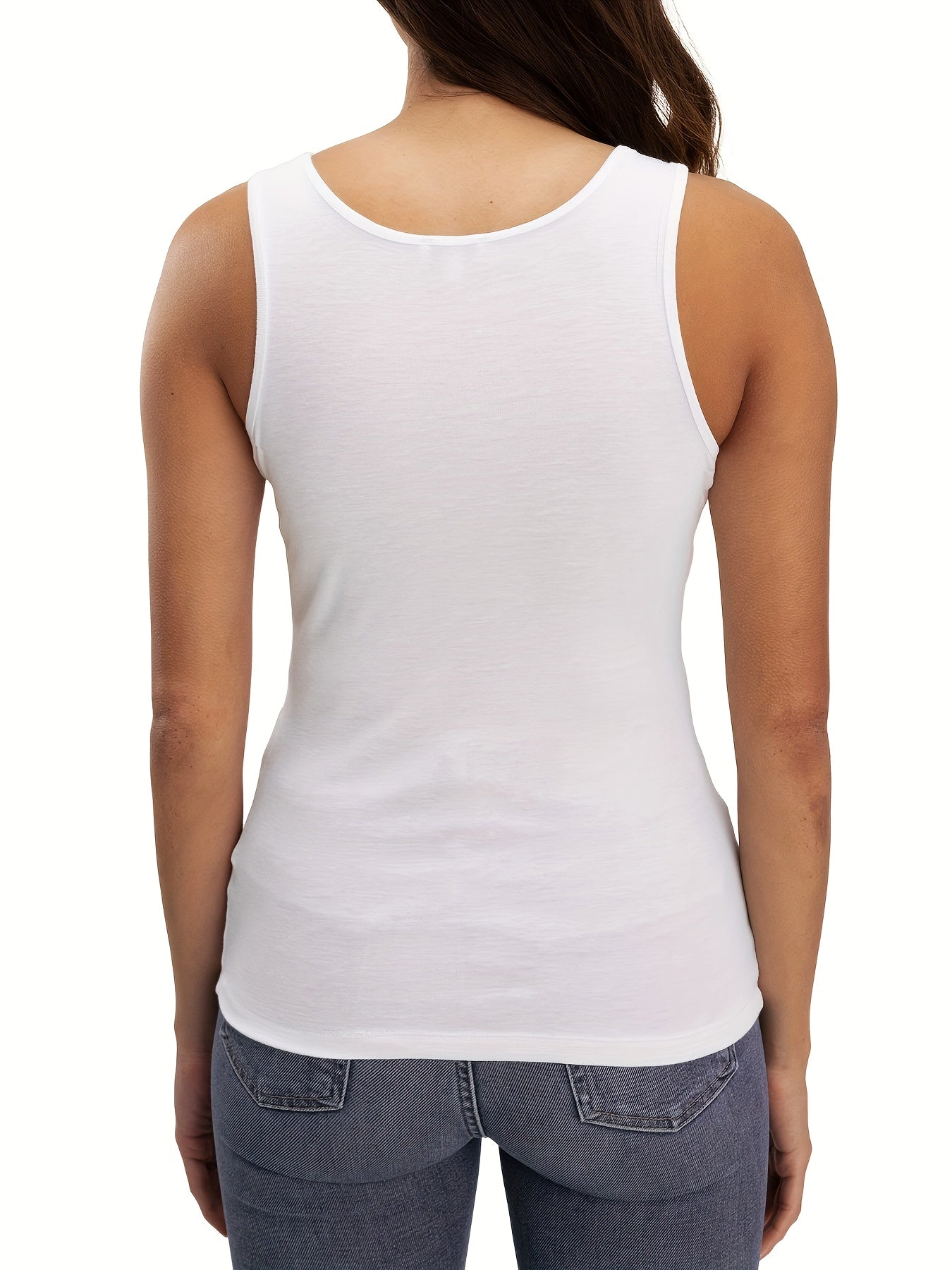 Women's Plus Size Moisture-Wicking Tank Tops Set of 3 Sleeveless Workout Casual
