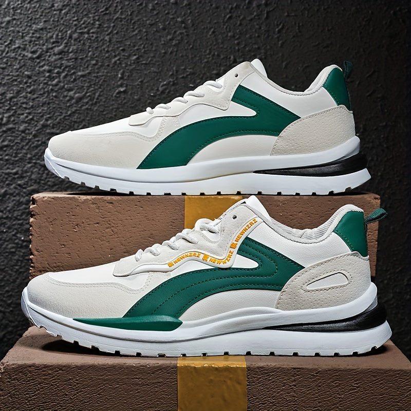 Мужские кроссовки для катания на скейтборде, повседневные нескользящие кроссовки из искусственной кожи для активного отдыха