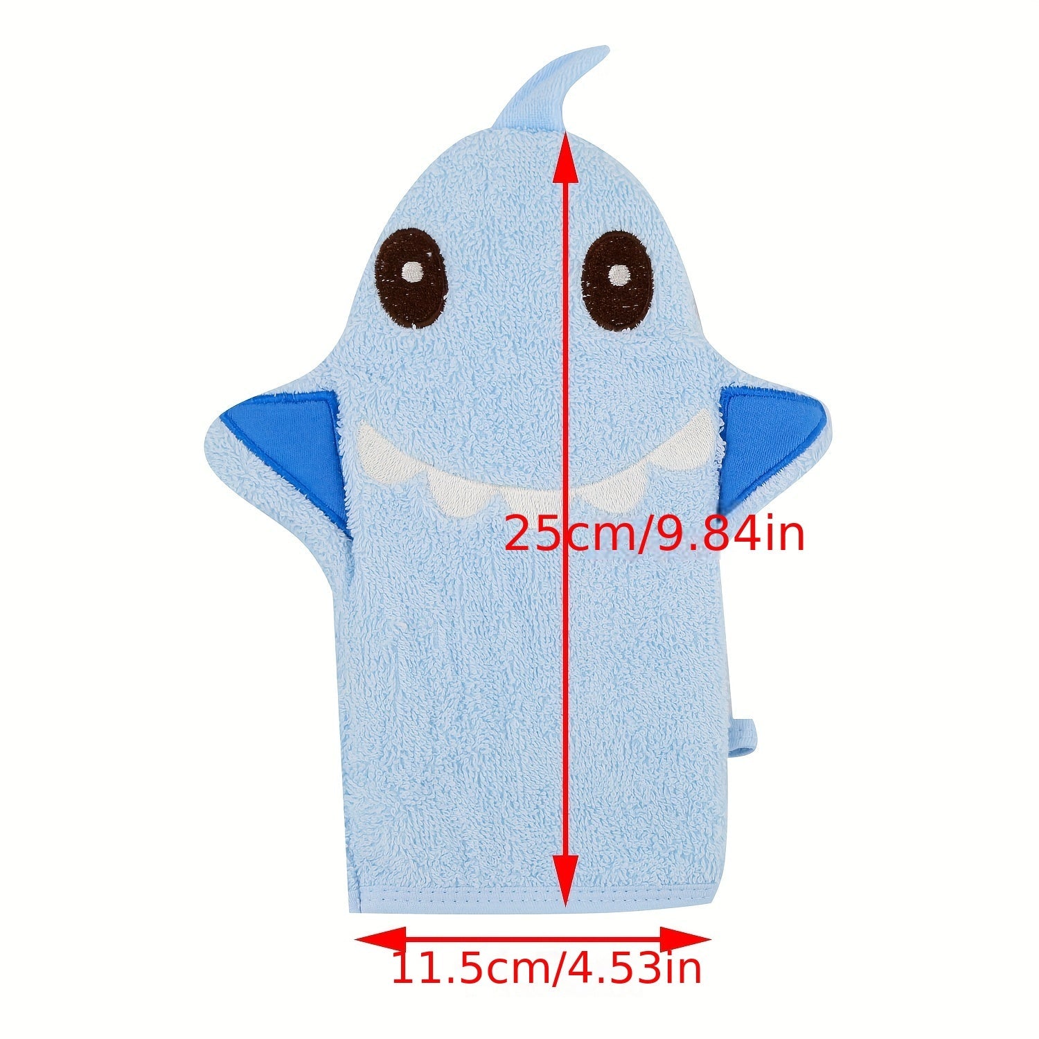 Набор детских мультяшных ванных перчаток, детское полотенце с вышивкой животных, мягкое полотенце в форме рукава