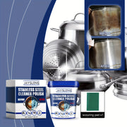 Stainless Steel Cleaner Paste with Sodium Bicarbonate for Pots Pans Rust Heavy Oil