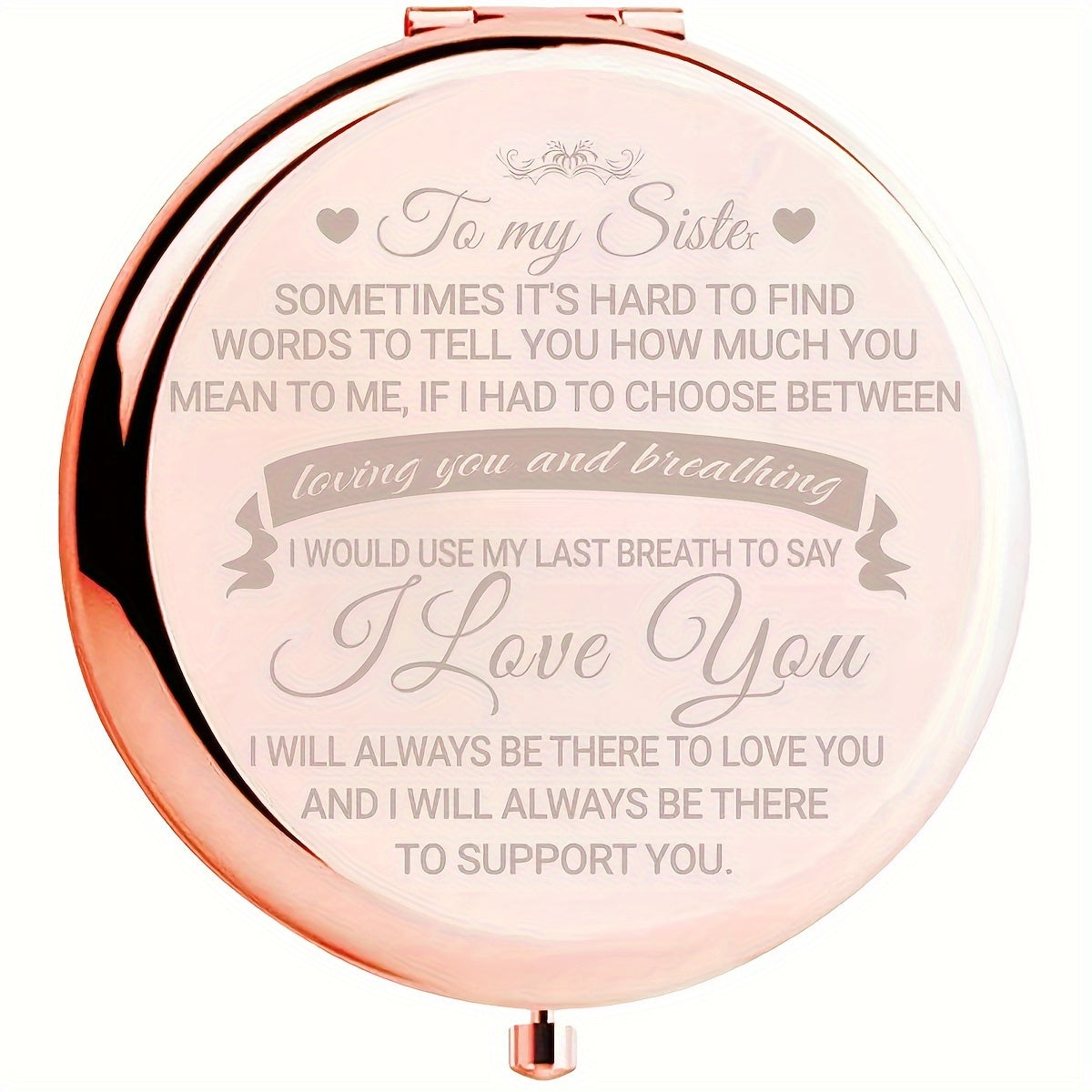 Портативный электролитический набор зеркал для макияжа с подарочной коробкой для путешествий и использования на природе