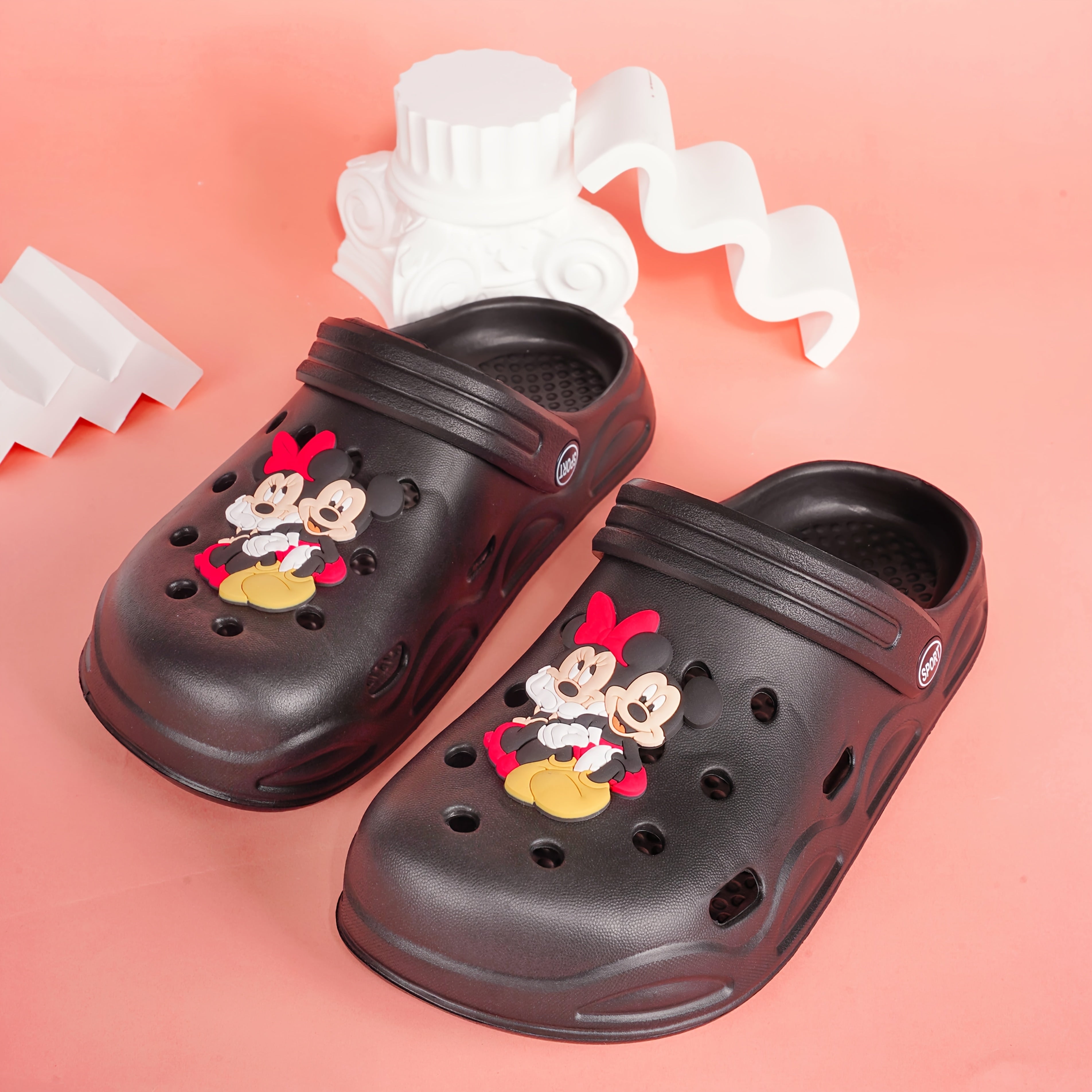 Unisex EVA Cartoon Slippers for Bathroom Indoor Outdoor All Seasons
