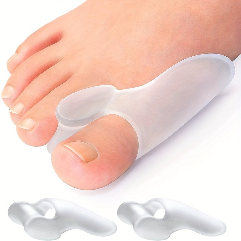 Set of 2 Big Toe Correctors for Night and Home Use Men Women