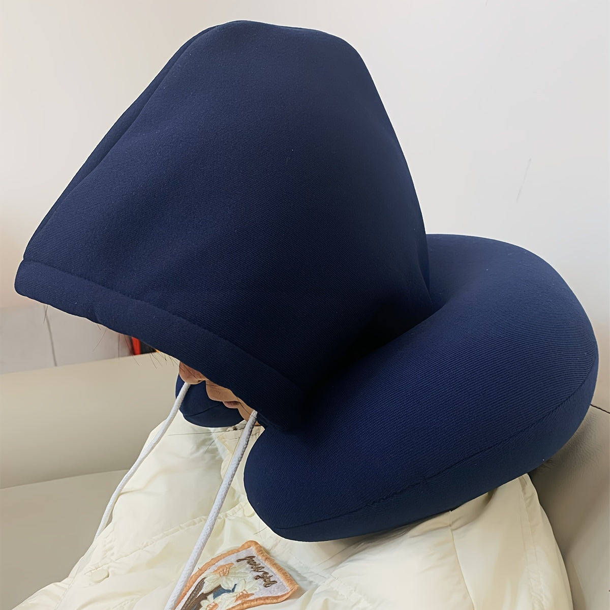 Particle U-Shaped Travel Neck Pillow for Airplane Napping