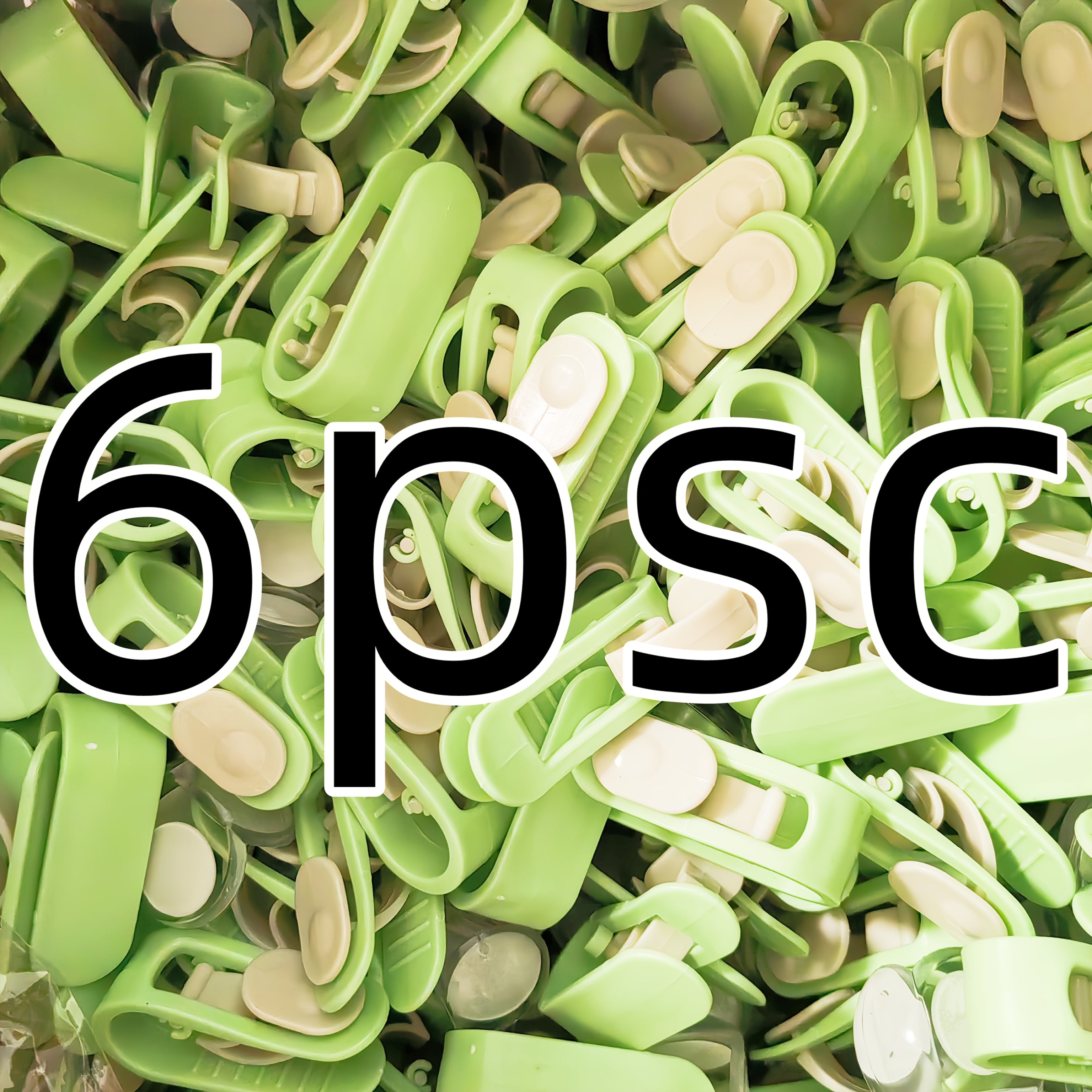 Set of 6 Green Non-Slip Bedding Clips for Secure Comforter and Sheet Gripper Holders