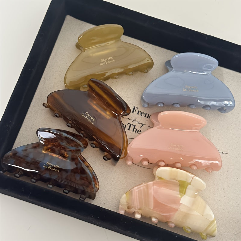 Stylish Hair Claw Clip for Women Ponytails Durable Grip Accessories