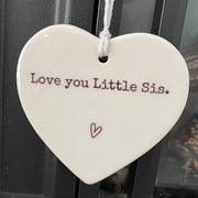 Sibling Keepsake Card Positive Message Thinking of You Family Friends