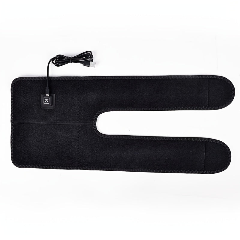 Erkaklar va ayollar uchun elektr massajli isitiladigan tizzali o'ralma, oyoqlarga tinchlantiruvchi parvarish va issiqlik taqdim etadi.