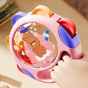 Baby Musical Toy Hand Drum with Rattle for Toddlers Red Yellow 12 Months+