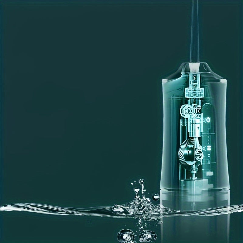 Unisex Portable Electric Water Flosser Rechargeable Dental Cleaner with Tips