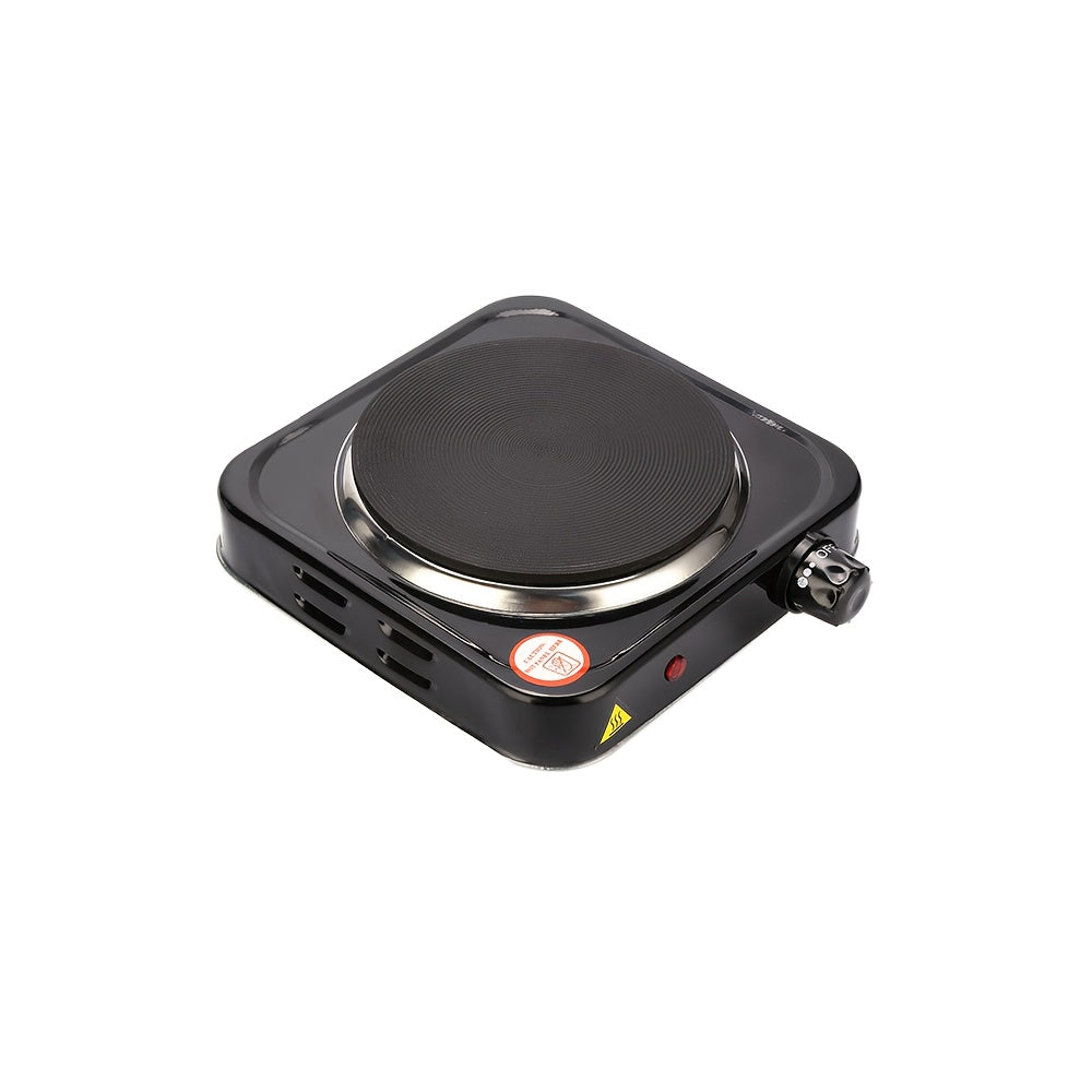 Radiatsiya qilmaydigan, issiqlikka chidamli tekis tagli idishlarni isitadigan portativ elektr pechasi.