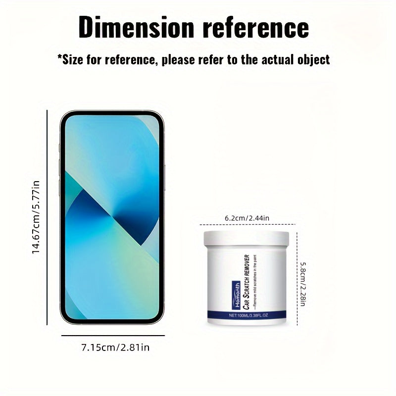 Compuesto pulidor para eliminar arañazos y remolinos en coche, para reparación y protección de la pintura automotriz