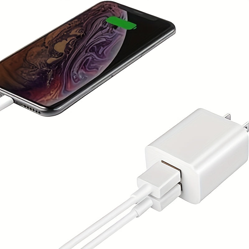 USB A to Lightning Data Cable 100.58cm White Fast Charging for iPhone iPad