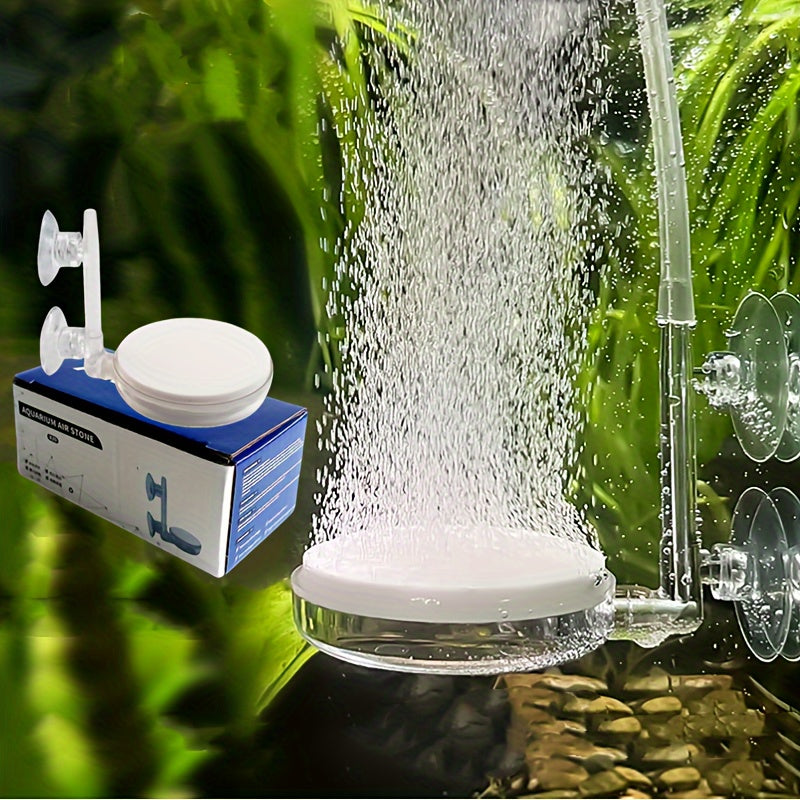 Aquarium Air Stone Kit Nano Bubble Diffuser with Quiet Control Valve for Fish Tanks