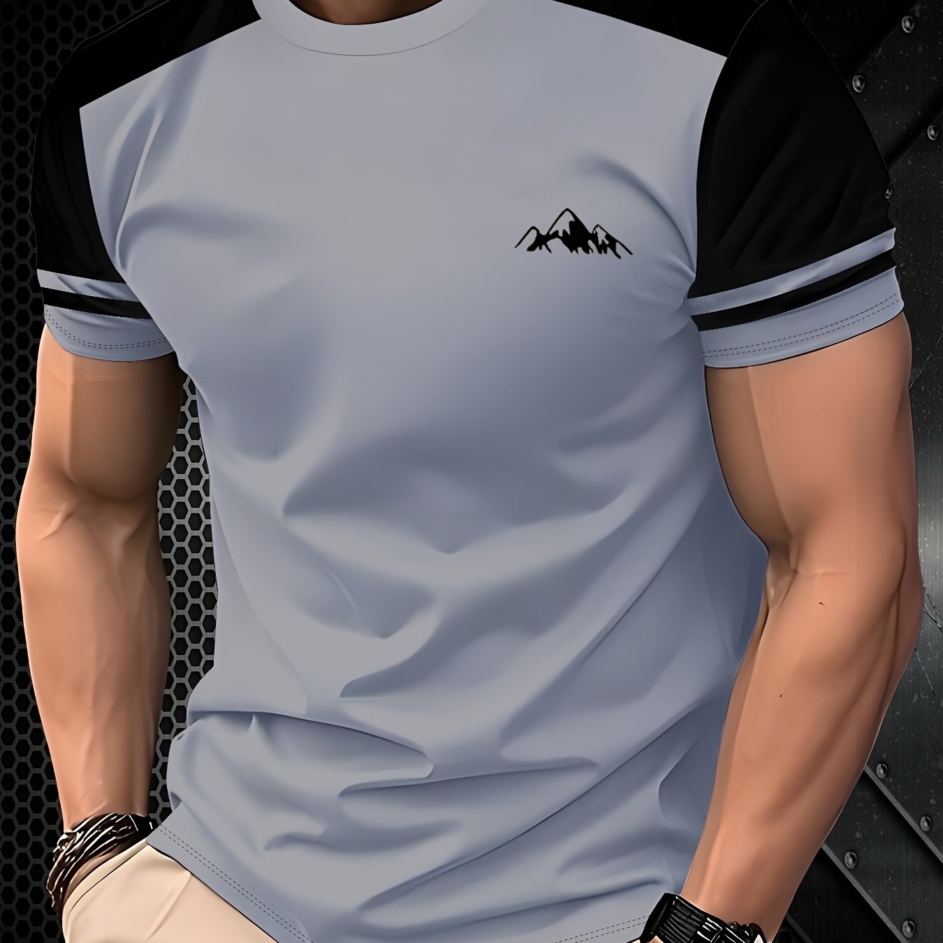 Erkaklar uchun yumshoq bo'yinli futbolka, 100% polyester to'qilgan matodan tayyorlangan, bir rangda. Har mavsumda kiyish uchun oddiy moslama. Mustahkam va zamonaviy oddiy futbolka.