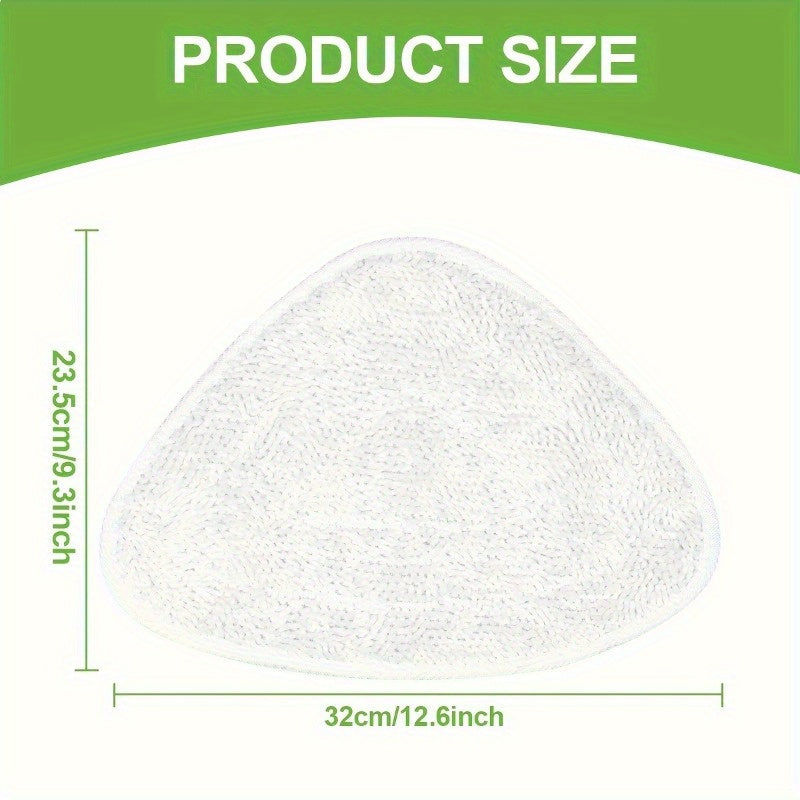Ikki mikrotoʻlqinli bugʻdoy shaklidagi bugʻdoy mop yostiqlari, polni tozalash uchun, qayta ishlatiladigan, yuviladigan