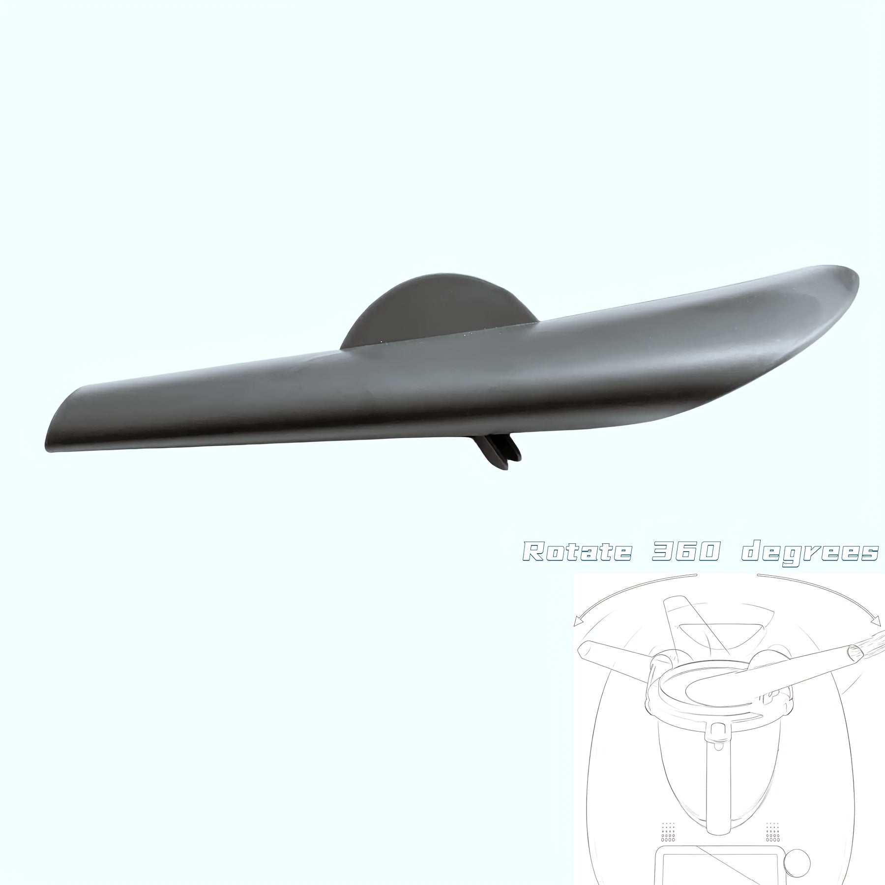 Polipropilen bug' buruvchi aksessuari: 360 daraja aylanish, issiqqa chidamli, BPA dan xoli, idish yuvish mashinasida yuvish mumkin - bug' kuyishlari va suv to'kilishlaridan himoya qiladi.