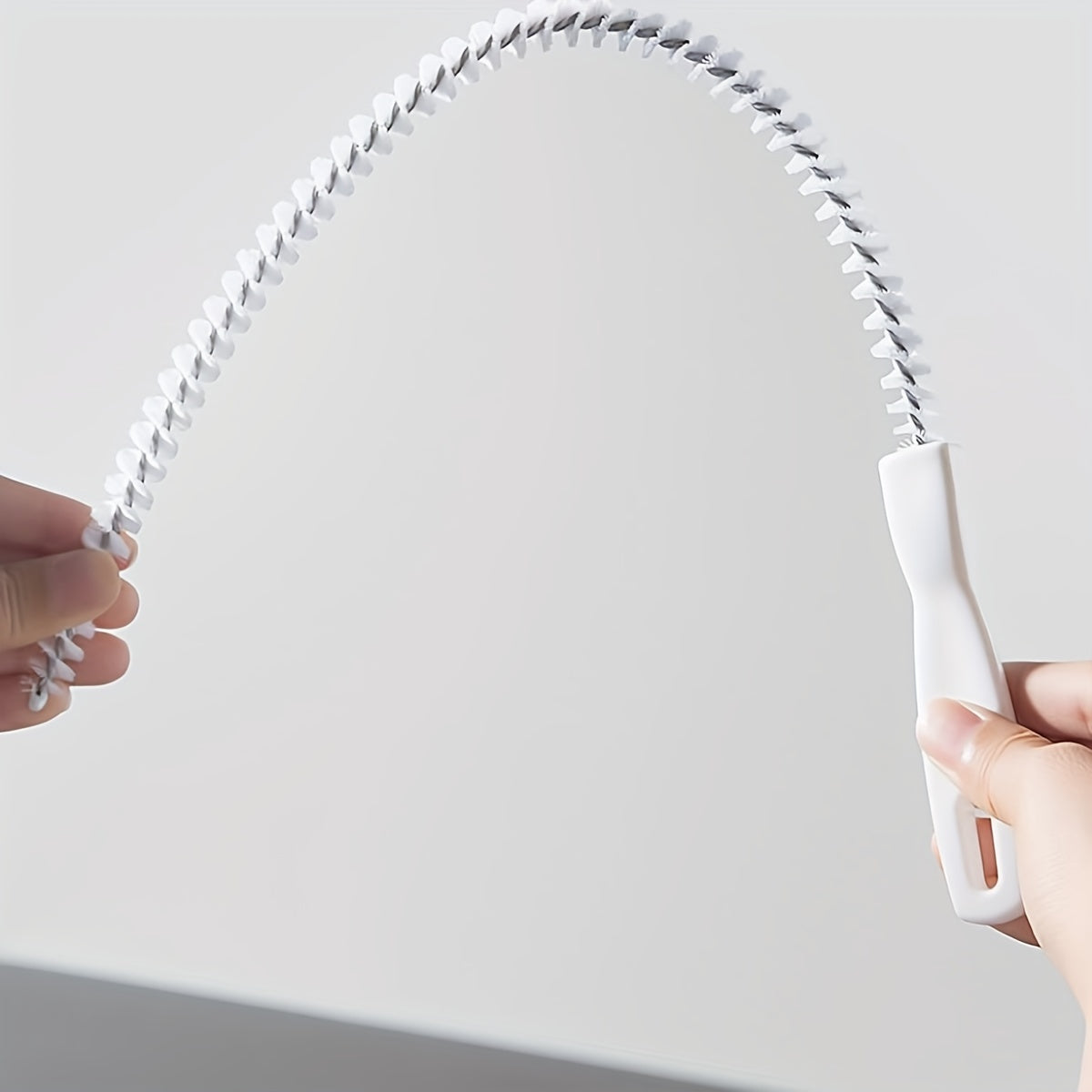 Cepillo flexible para limpiar desagües, cabello y eliminación de obstrucciones