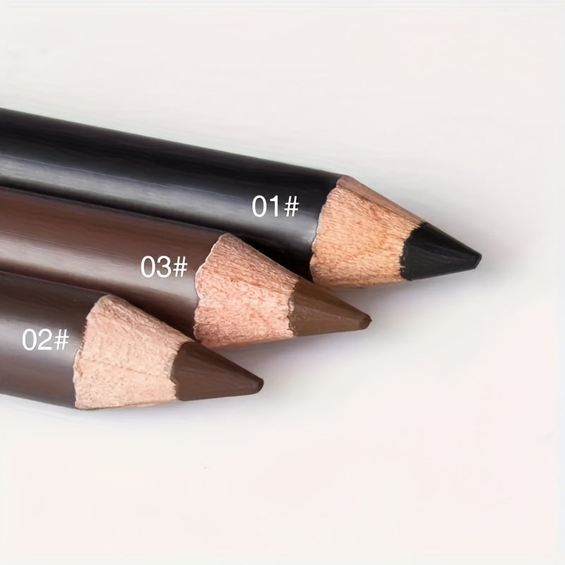 Waterproof Eyebrow Pencil for All Skin Types Long-Lasting Smudge-Proof