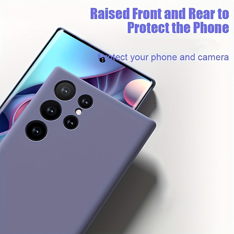 Liquid Shockproof TPU Phone Case for Samsung S25 Ultra and Other Models