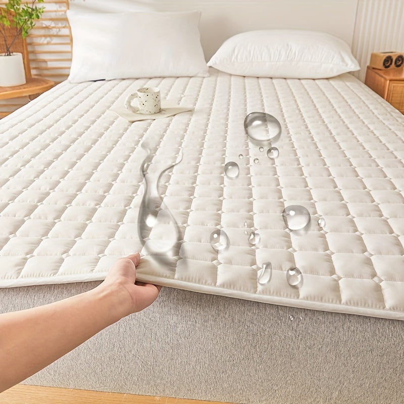 Waterproof Diaper Pad Cover Quilted Mattress Protector Breathable and Easy to Clean