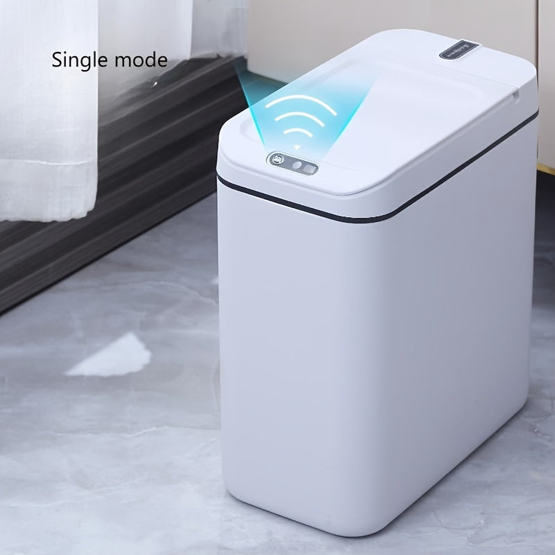 15L Бесконтактный инфракрасный датчик мусорное ведро на батарейках для кухни, ванной комнаты, офиса