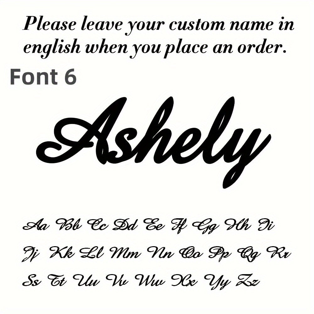 Personalized Cuban Name Necklace Handcrafted Nameplate Jewelry for Men and Dad