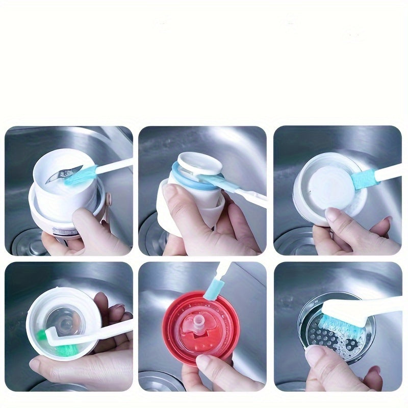 Uy ro‘zg‘ori uchun 8 ta kichik tozalash cho‘tka to‘plami, burchaklar va bo‘shliqlar uchun