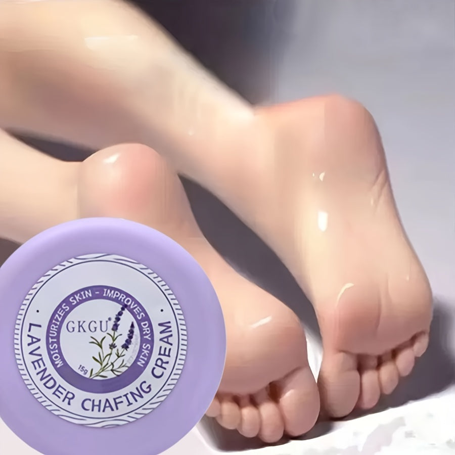 Crema hidratante de lavanda para manos y pies unisex para piel seca y agrietada