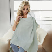 Ayollar uchun ko'krak emizish uchun qopqoq, yengil, nafas oladigan, ko'p funksiyali, avtomobil o'rindig'i va bolalar aravachasi uchun quyosh nuri soyasi