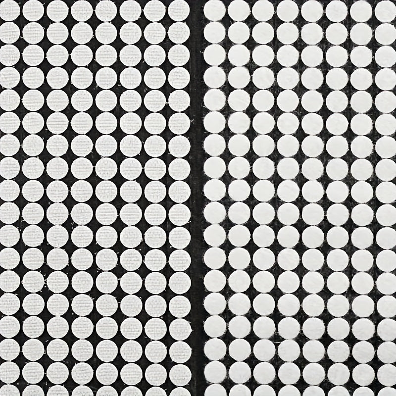 Cinta de nailon autoadhesiva de 0,394 pulgadas, 1000 piezas para organización de manualidades