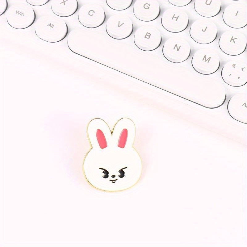 Kpop Stray Skzoo сплавная булавка, аксессуары для лацкана, значок для рюкзака, шляпы, сумки, подарок, идеально подходит для рождественского или хэллоуинского подарка.